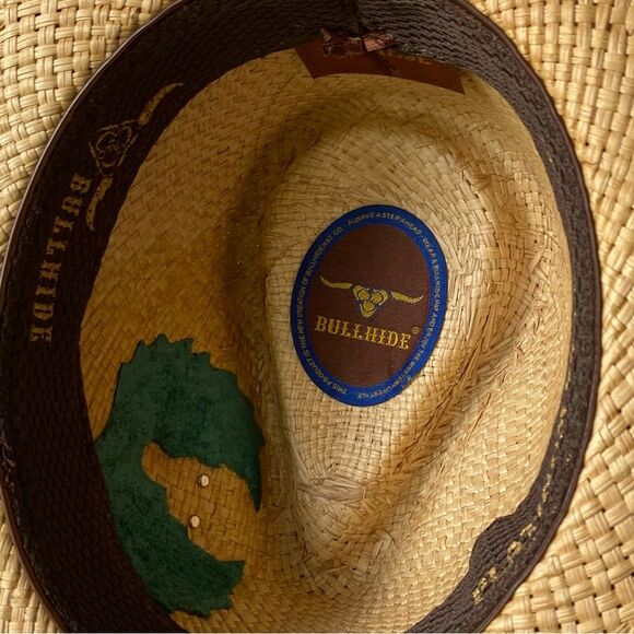 NEW Bullhide Hope Has Wings Straw Cowgirl Rodeo Hat Medium - Picture 7 of 14